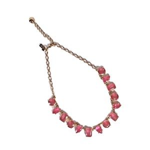 Kate Spade Pink Glass Necklace